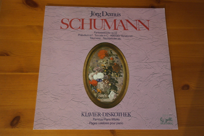 Robert Schumann:Jörg Demus-Recital Schumann LP
