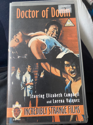 Doctor of Doom Meksiko 1962 VHS