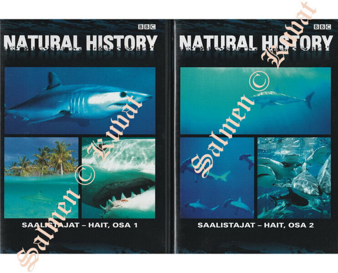 Natural History: Saalistajat - Hait, osat 1 & 2 (2xDVD) BBC