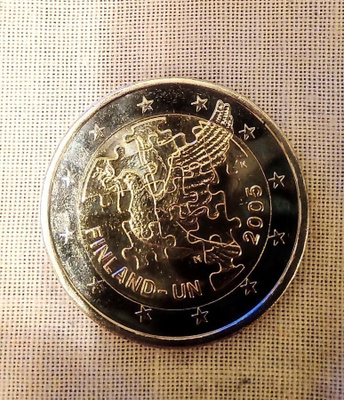 UN FINLAND 2 EUR KOLIKKO. 2005