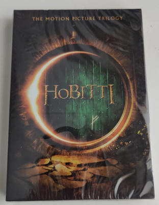Hobitti Trilogia (3 DVD Elokuvaa) uusi !