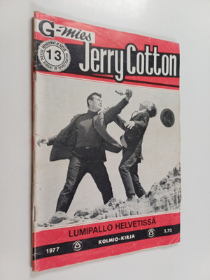 Jerry Cotton 13/1977 : Lumipallo helvetissä