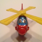 Helikopteri peltilelu Japani 10 cm - pikkukuva 3