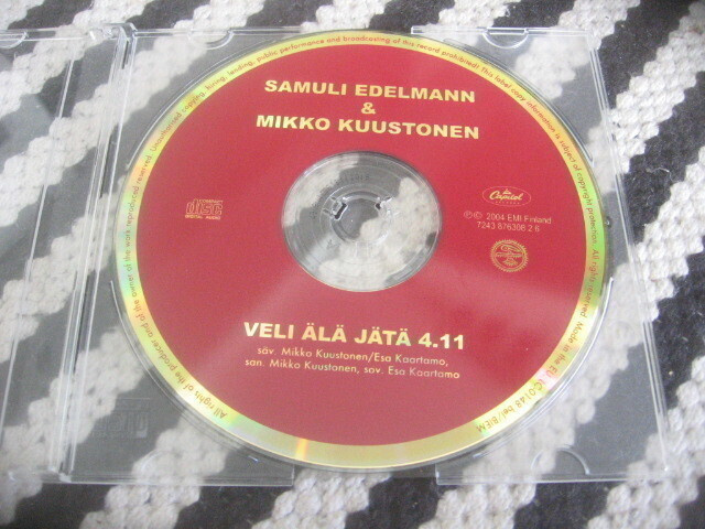 Samuli Edelmann & Mikko Kuustonen - Veli älä jätä (cds)