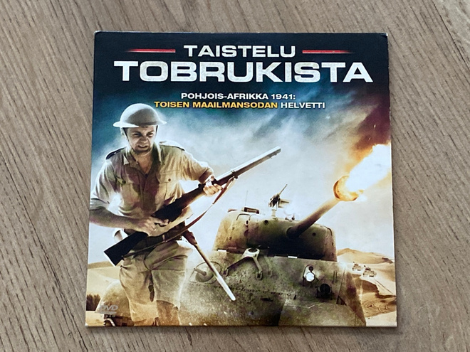 TAISTELU TOBRUKISTA - DVD - PAHVITASKU
