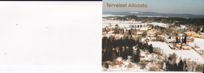 Aitoo, Kylätaajama. ilmakuva . b626