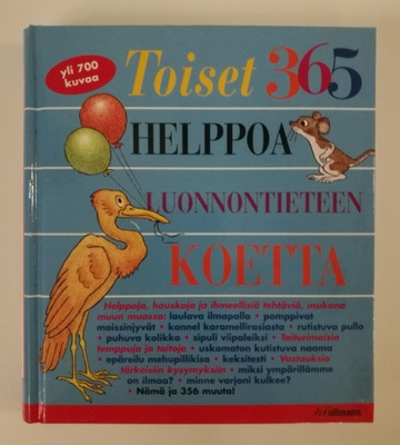 Toiset 365 helppoa luonnontieteen koetta...