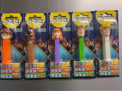 PEZ Scooby Doo setti