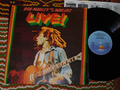 BOB MARLEY - Live - LP 1981 roots reggae EX-