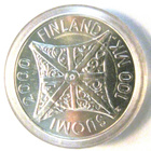Kirkon riemuvuosi (Ag 925) PROOF 100 mk (Lh.lape 2019 120e) - pikkukuva 1