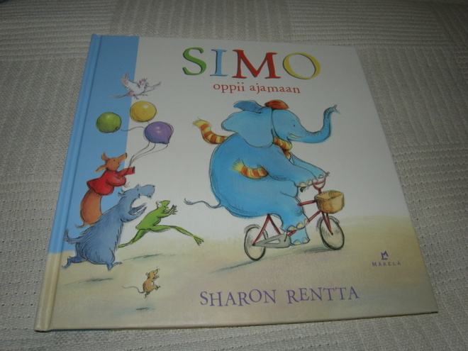 Sharon Rentta Simo oppii ajamaan
