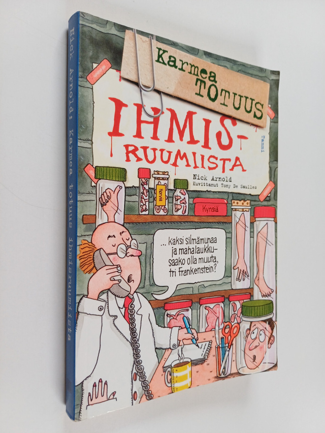 Nick Arnold : Karmea totuus ihmisruumiista