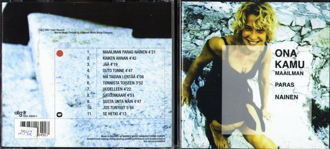 ONA KAMU . CD-LEVY . MAAILMAN PARAS NAINEN
