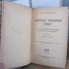 G.K. Chesterton: Ruhtinas Saradinen synnit, Kirja 1916. 101s - pikkukuva 3