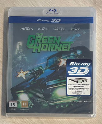 The Green Hornet (2011) Blu-ray 3D + 2D (UUSI)