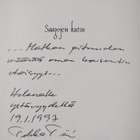 Pekka Piri : Saagojen kutsu (signeerattu, tekijän omiste) - pikkukuva 3