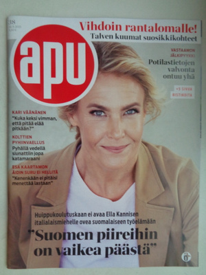 Apu lehti Nro 38/2021 (24.7)