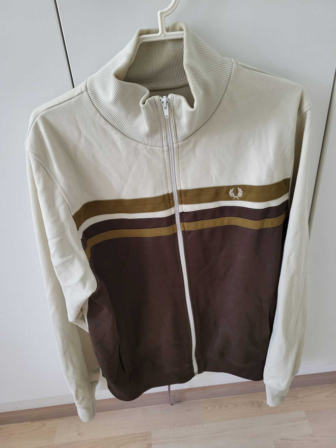 Fred Perry verkkatakki koko L