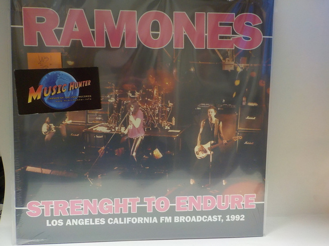 RAMONES - STRENGHT TO ENDURE "SS" UUSI LP+