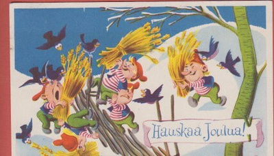 Foi - U Laukkanen  Tontuilla lyhteet linnuille