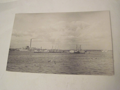 VANHA Postikortti Kotka 1950-l Alkup.Mallikappale