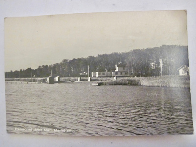 Postikortti Ahvenanmaa Maarianhamina 1930-l