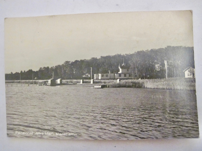 Postikortti Ahvenanmaa Maarianhamina 1930-l