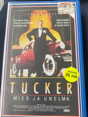 Tucker - mies ja unelma 1988 VHS Francis Coppola