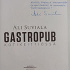 Ali Suviala : Gastropub kotikeittiössä (signeerattu, teki... - pikkukuva 3