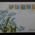 FDC Kukkia Luhtalemmikki 1.1.2002 LaPe 1585-1589 - pikkukuva 1
