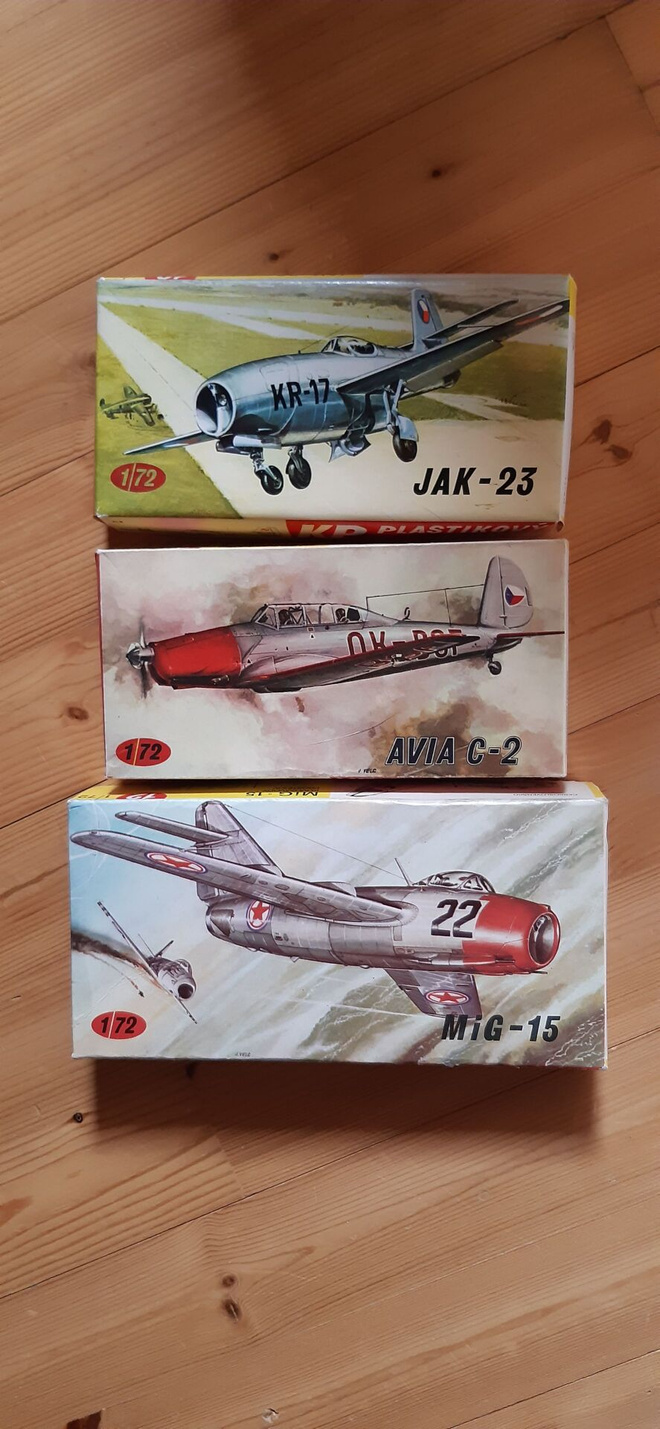 Jak-23, Mig-15 ja Avia C-2 1:72 UUDET!