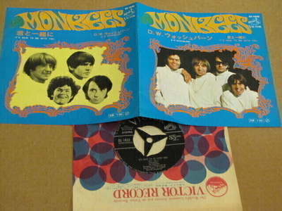 Monkees D.W. Washburn 7 45 japani 1968
