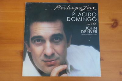 Placido Domingo whit John Denver:Perhaps Love LP.