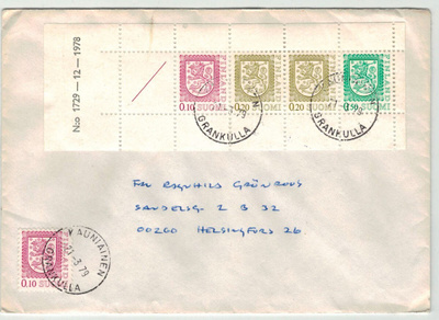 1978 AV 9 vihkolehti 1729-12-1978 ym  kirjeellä