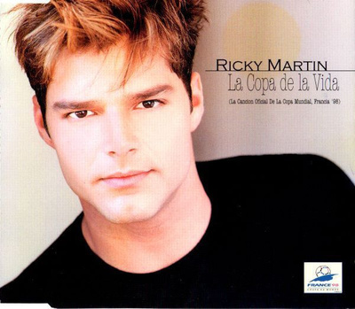 Ricky Martin - La Copa De La Vida (CD) HYVÄ KUNTO!!