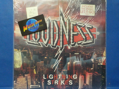 LOUDNESS - LIGHTNING STRIKES - US 1986 EX/M- LP