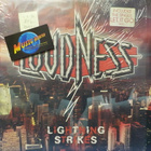 LOUDNESS - LIGHTNING STRIKES - US 1986 EX/M- LP - pikkukuva 1