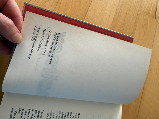 Asimov, Isaac: Avaruuden merivirrat, 1978