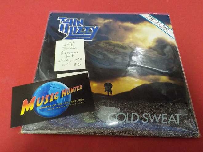 THIN LIZZY - COLD SWEAT M-/EX 2x 7'' SINGLE