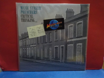 MANIC STREET PREACHERS - CRITICAL THINKING M-/M- LP