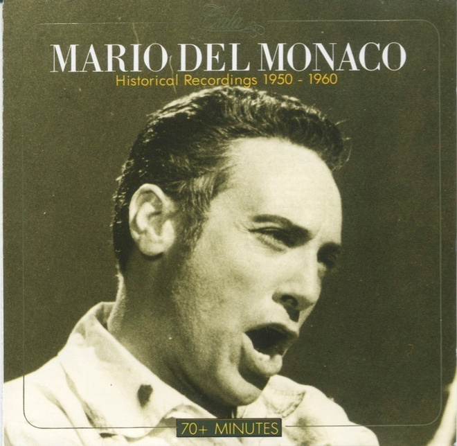 MARIO DEL MONACO: Historical Recordings 1950–1960 – CD 1989