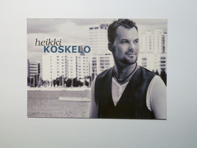 HEIKKI KOSKELO Aamuun On Aikaa Fanikortti.