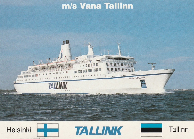 LAIVAKORTTI - M/S VANA TALLINN - 2