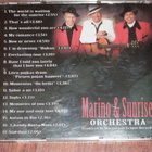 CD - MARINO & SUNRISE ORCHESTRA  Jazz & Evergreen Ballads NM - pikkukuva 2