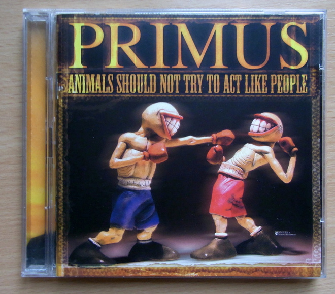 PRIMUS Animals Should Not Try To Act Like People CD & DVD