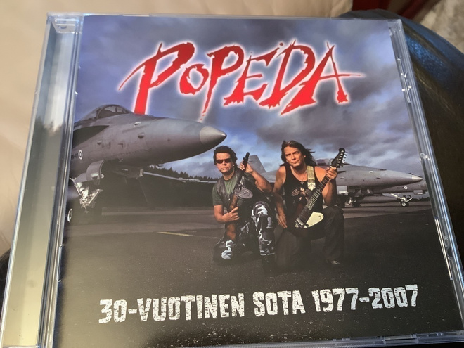 POPEDA - 30- Vuotinen Sota 1977 - 2007 cd.