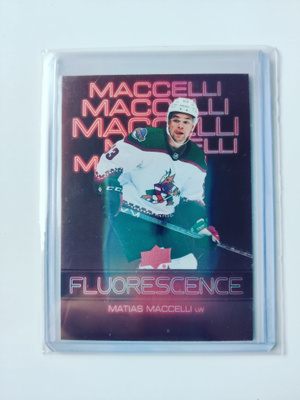 Matias Maccelli 22-23 UD Fluorescence Rookie