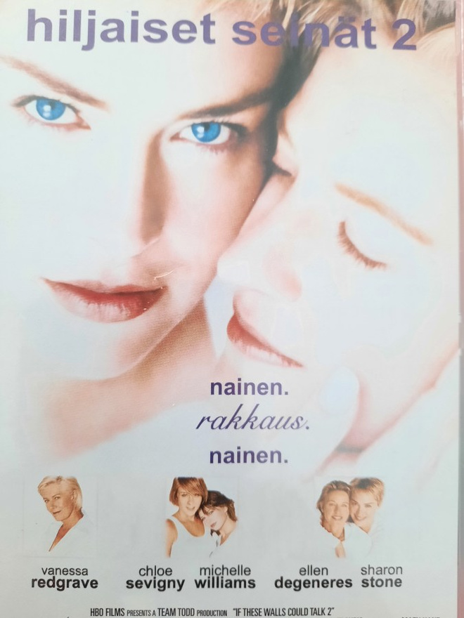 HILJAISET SEINÄT 2 (Sharon Stone ja Ellen DeGeneres)- DVD