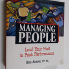 Bob Adams : Managing people : Lead your staff to peak per... - pikkukuva 1