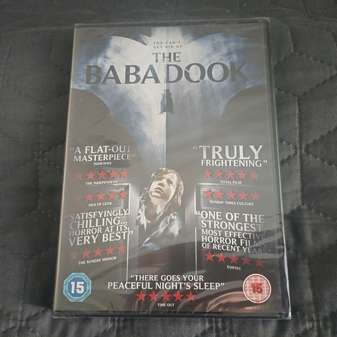 The Babadook DVD **muoveissa**